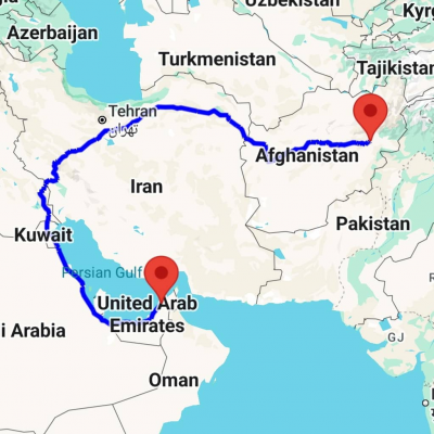 Shipping from UAE/Dubai to Afghanistan/Kabul