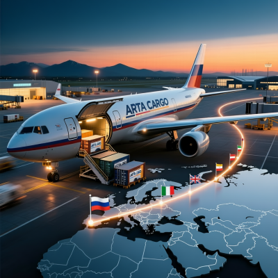 Air Transportation to Russia with ARTA CARGO SERVICE