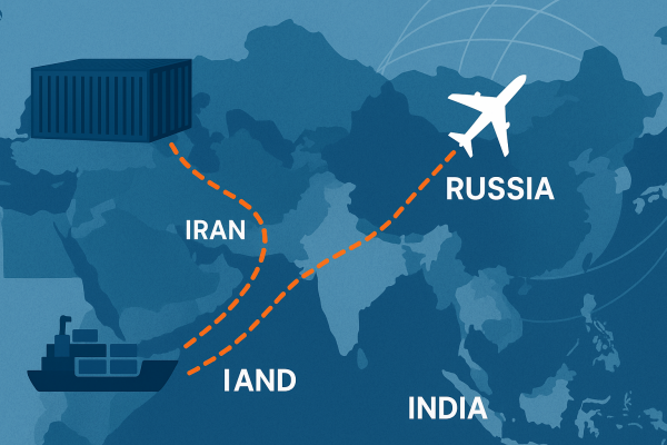 Best Route for Cargo from India to Russia via Iran and Dubai