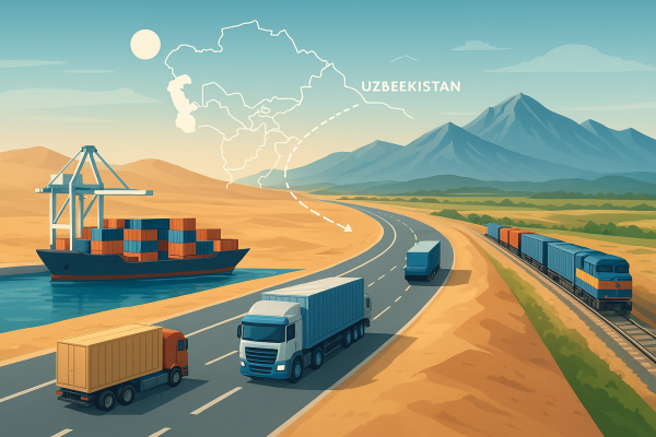 Shipping Cargo from Dubai to Uzbekistan